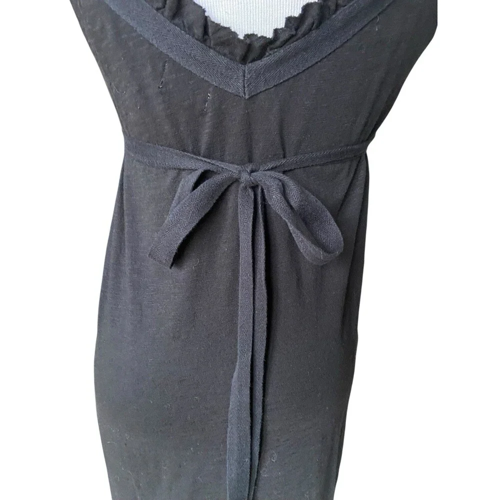 Y2K Mossimo Empire Waist Babydoll Dress Size M Black 2000s Vintage‎ Indie Sleaze - Picture 5 of 11